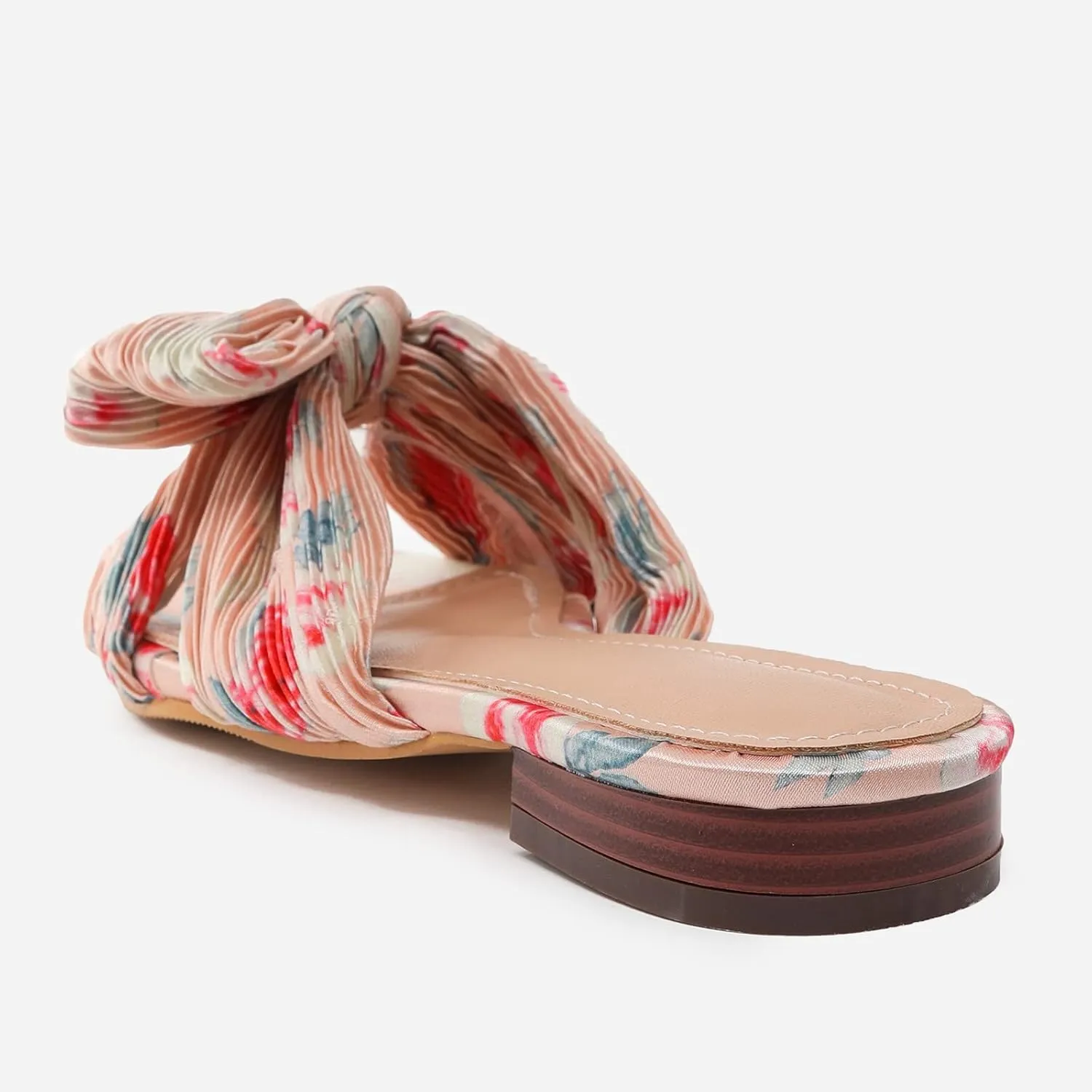peqiut Orthopedic Sandals for Women Slip On Flat Bowknot Womens Sandals Comfortable Summer Holiday Dressy Sandals Women