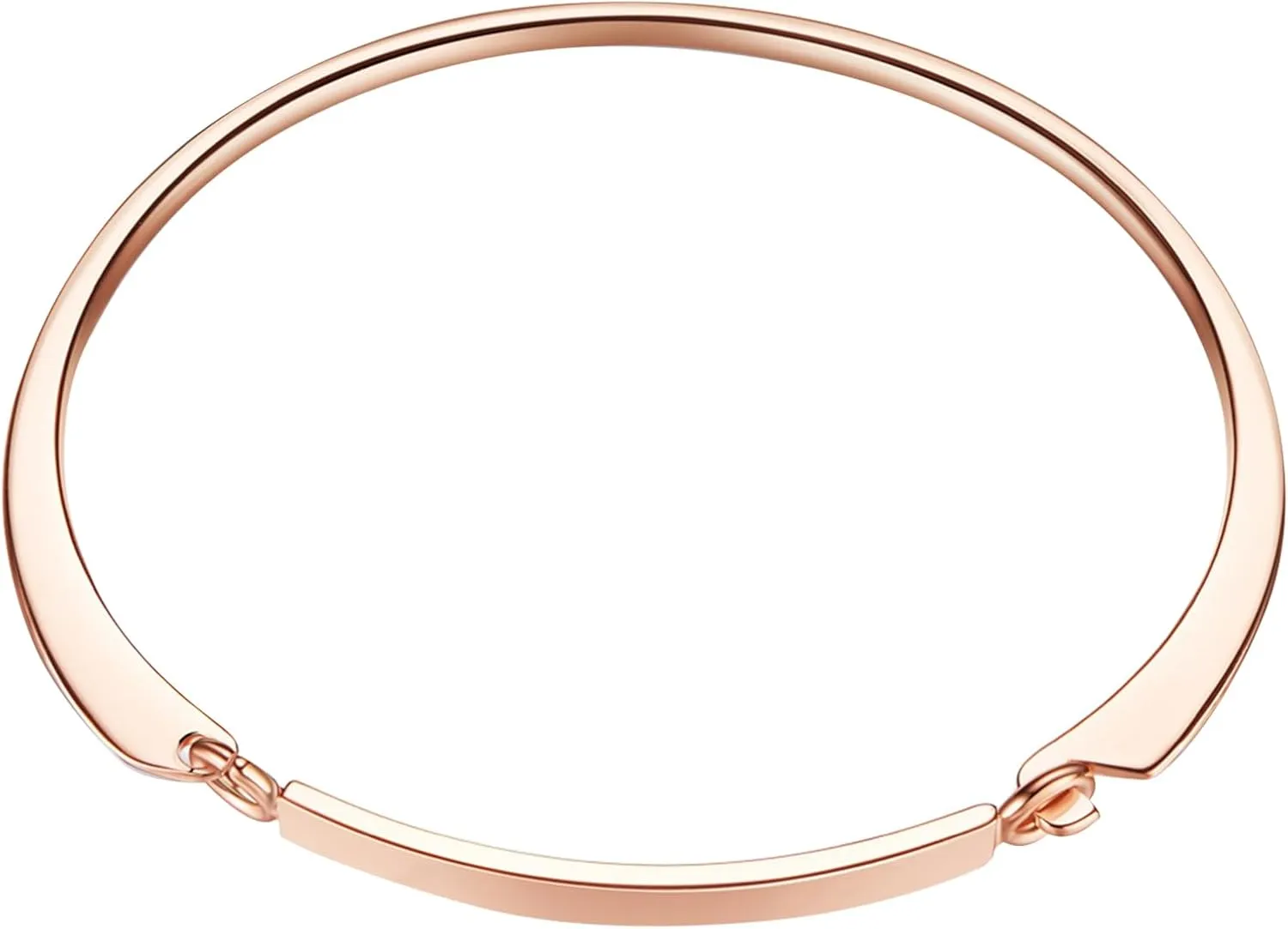 Personalized Bracelet rose gold bracelets Engraved Inspirational Bangle for Women Jewelry Bracelets Minimalist Jewelry