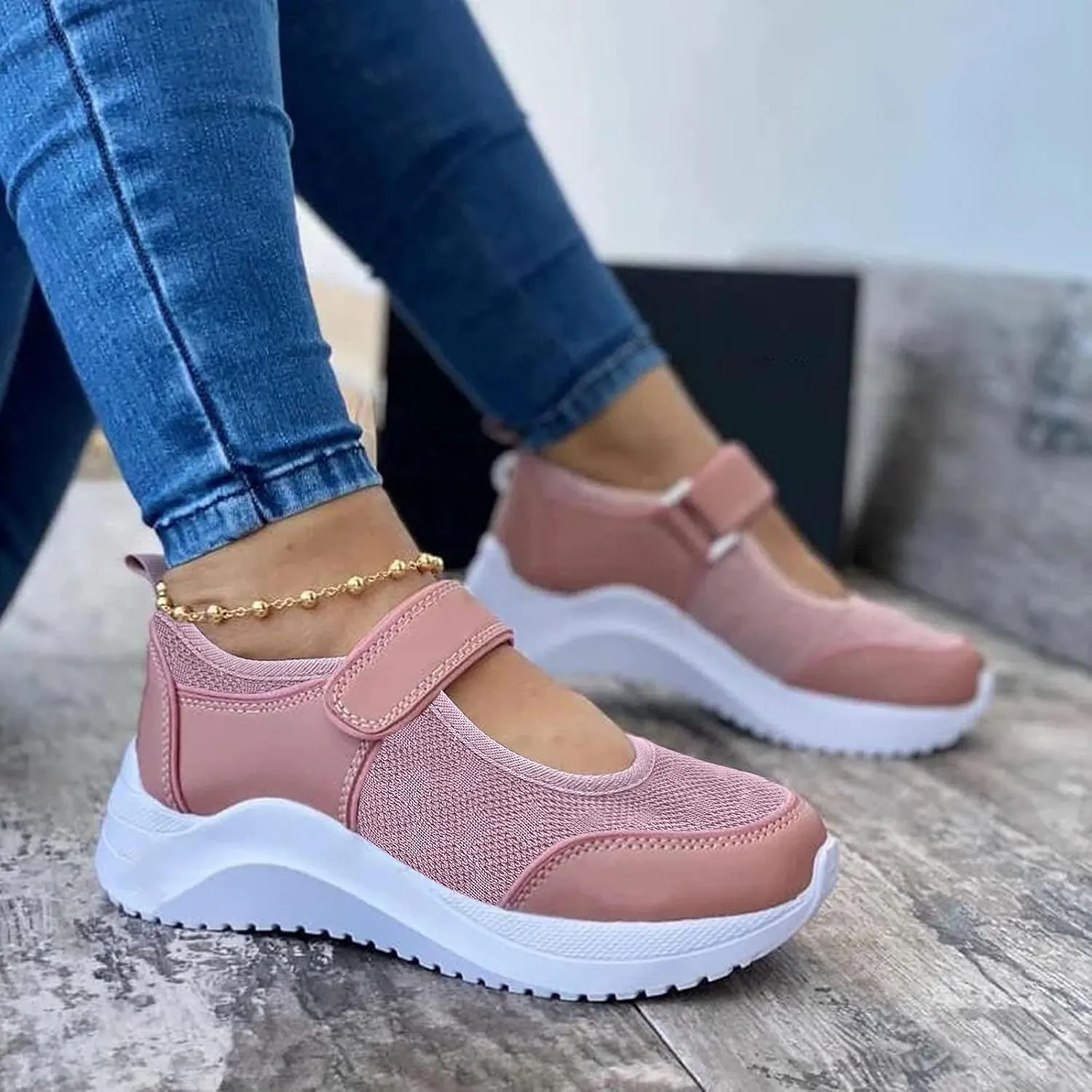Plantar Fasciitis Arch Support Work Shoes Women Non Slip Zapatos OrtopDicos para Mujer De Vestir Womens Shoes Casual Slip Ons Wide Width Bowling Shoes Women 10 Wide Women's All White Athletic Shoes