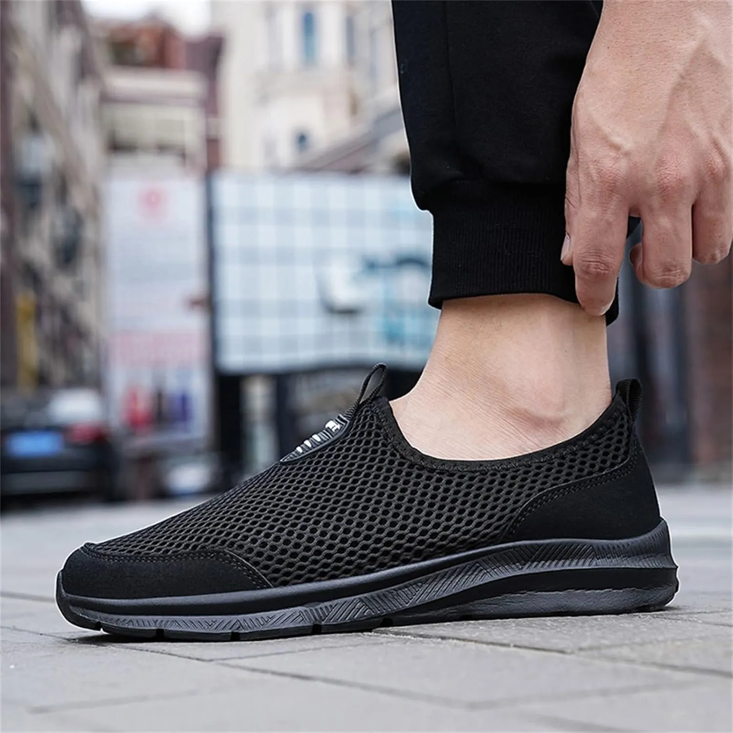 Plantar Fasciitis Work Shoes Women Non Slip Tenis Antideslizantes para Mujer Azul Marino Black Sneakers for Women Casual Sneakers for Women 2023 Wide Toe Non Slip Work Shoes Womens