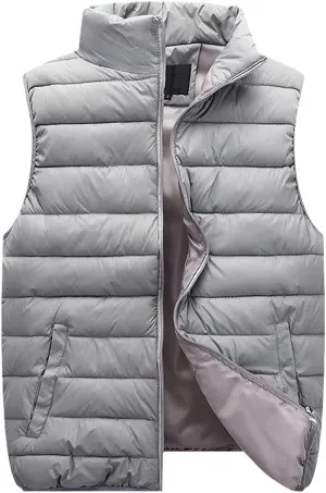 Plus Size Sleeveless Winter Jacket Black Down Vest Women's Windproof Warm Waistcoat Outwear Vests