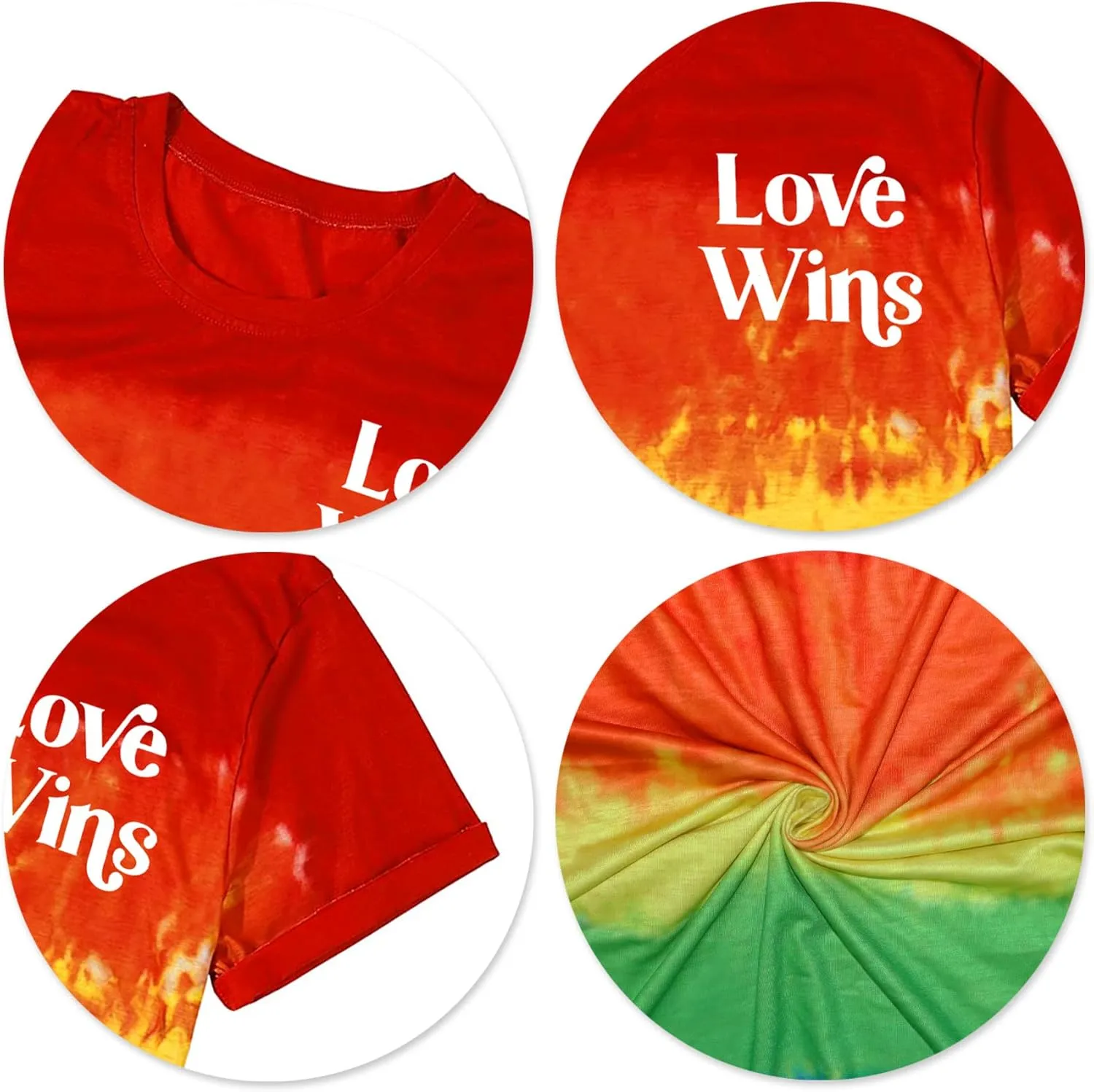 Pride T Shirts Women Rainbows Heart Graphic Tees Shirts LGBT Shirts Casual Short Sleeve Tops