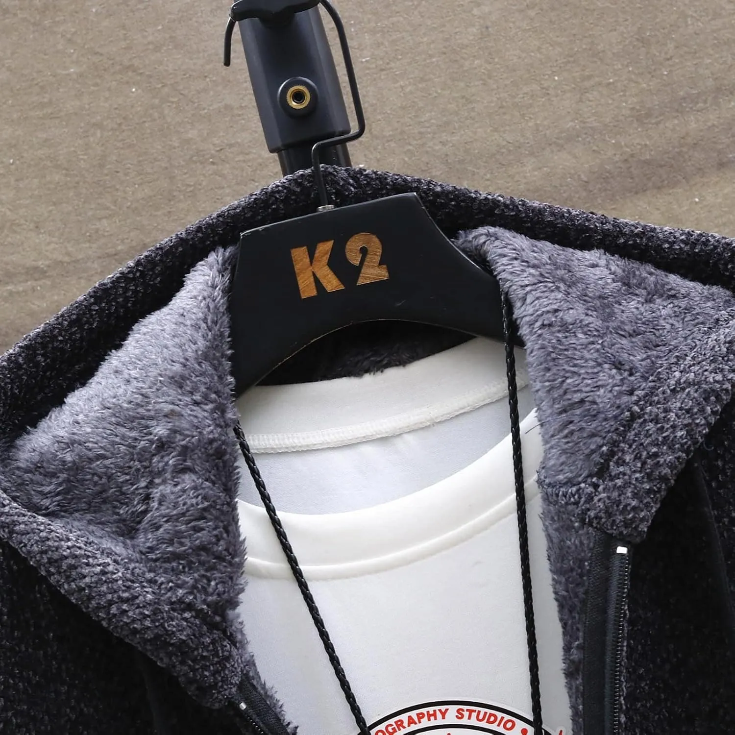 RTRDE Mens Coats Fall Winter Sweater Jackets Casual Knitted Cardigan Fleece Lined Full Zip Hooded Coat Long Jacket
