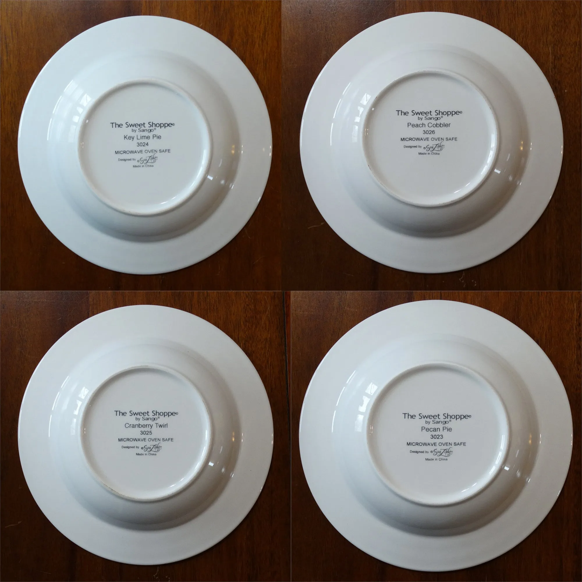 Sango Sweet Shoppe Rimmed Soup Bowl Set. UNUSED. Circa 1999
