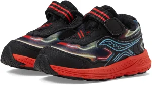 Saucony Ride 10 Jr Sneaker, Black, 7 US Unisex Little Kid