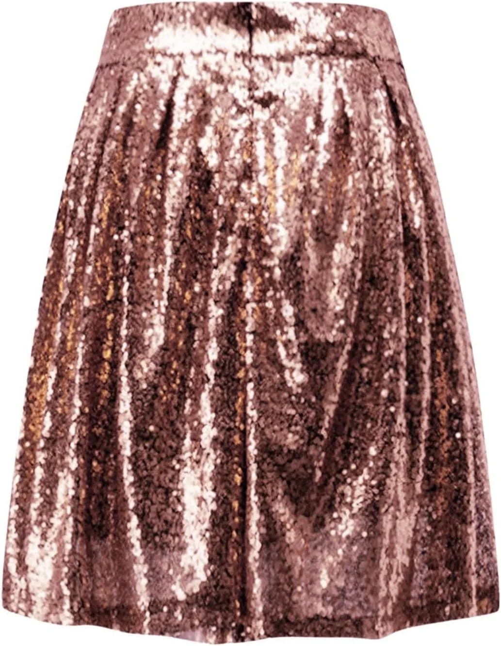 Skirts Women's Fashion High Waist Pleated Solid Color Short Skirt Loose Sequin Skirt Skirts Tutu Dress for Women