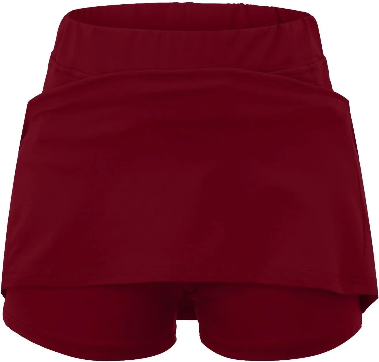 Skorts for Women Dressy Casual High Waist Plus Size Skirt with Shorts Summer Athletic Tummy Control Tennis Skirts Yoga Skort