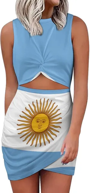 Slim Wrap Hip Skirt for Women Jamaican Flag Maxi Dresses Summer Sexy Long Dresses for Girls