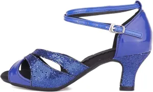 SWDZM Women's Standard Latin Dance Shoes Tango Salsa Professional Ballroom Performance Practice Dance Shoes,Model-DY05