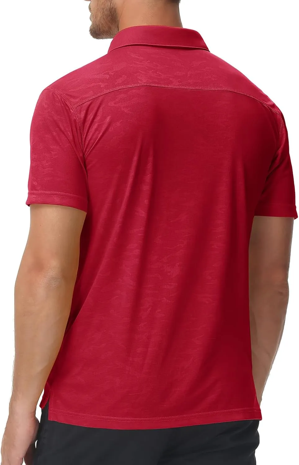 SWISSWELL Men's Polo Shirts Short Sleeve Performance Cationic Golf Shirts Collared Athletic Shirts