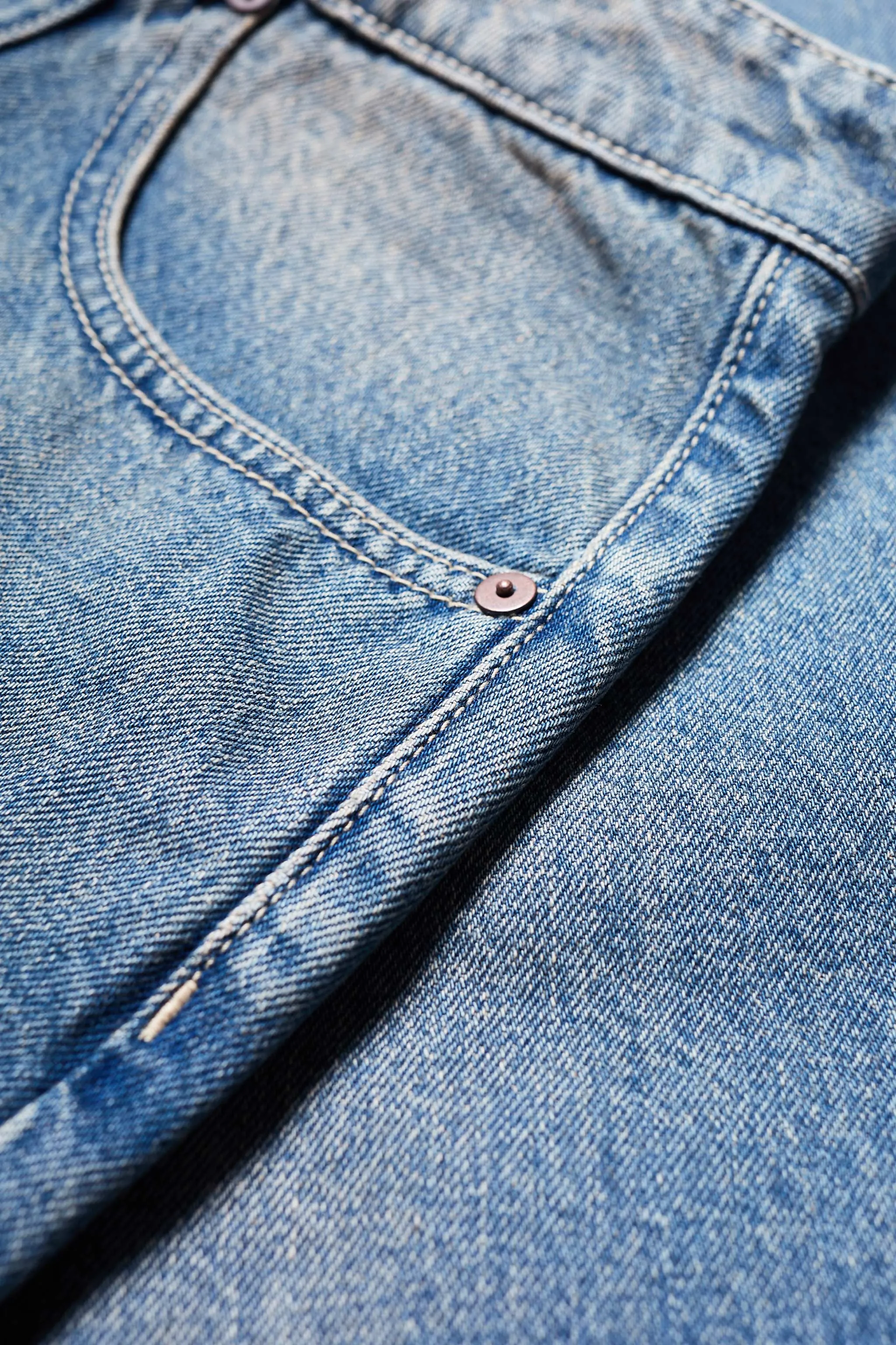 Sworn Denim Jean Mid Blue Fade