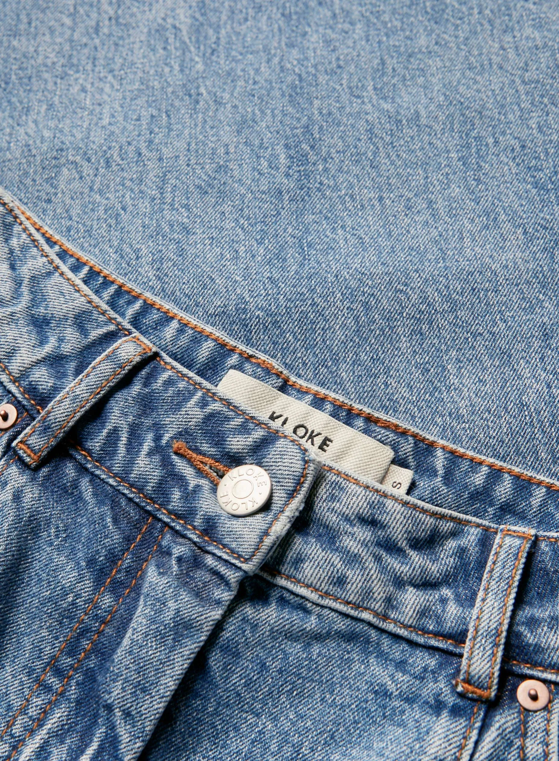 Sworn Denim Jean Mid Blue Fade