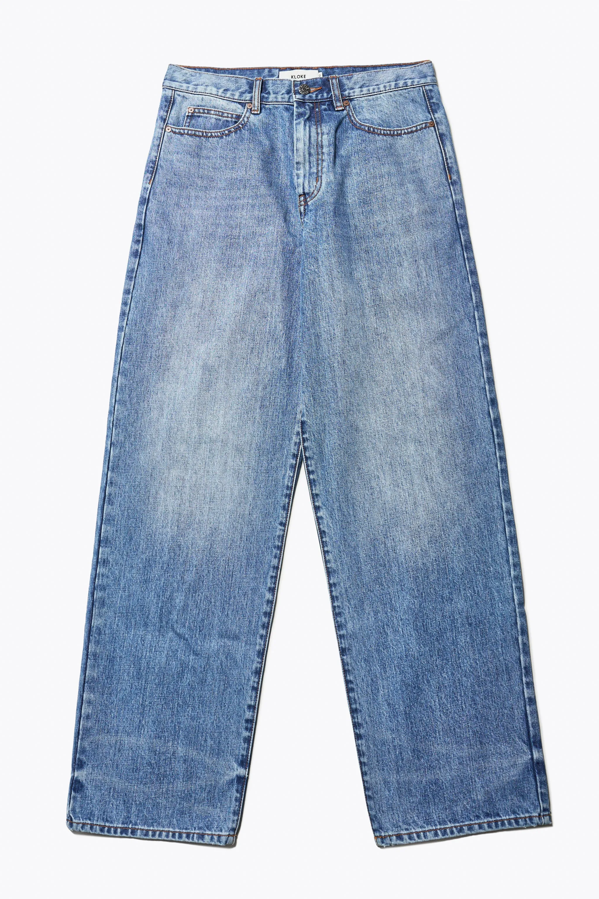 Sworn Denim Jean Mid Blue Fade