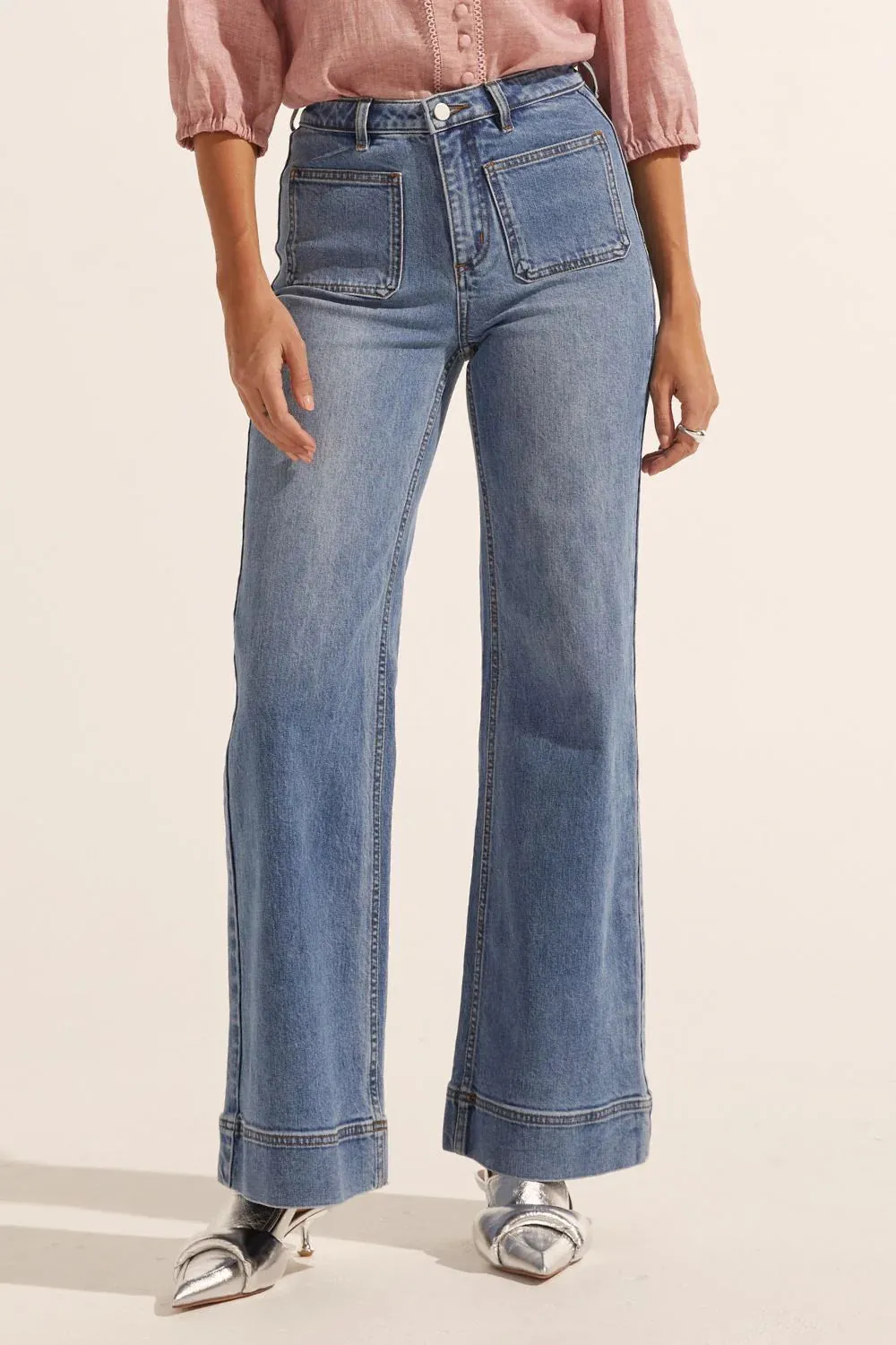 Theory Jean - Mid Wash Denim