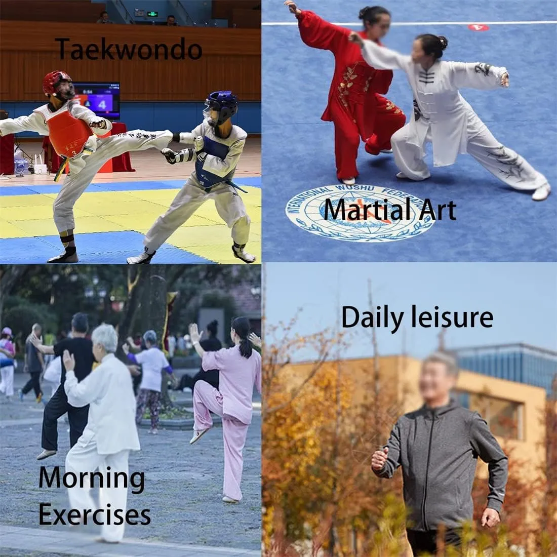 VEACAM Martial Arts Sneakers for Women, Non-Slip Taekwondo Shoes Ladies Kung Fu Taichi Sport Shoes for Daily Training Exercises Shoes