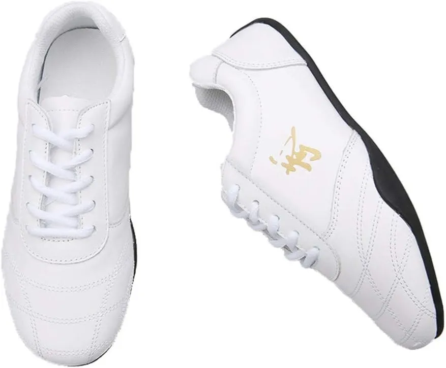 VEACAM Martial Arts Sneakers for Women, Non-Slip Taekwondo Shoes Ladies Kung Fu Taichi Sport Shoes for Daily Training Exercises Shoes