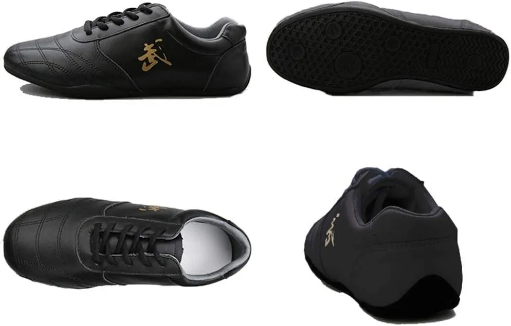 VEACAM Martial Arts Sneakers for Women, Non-Slip Taekwondo Shoes Ladies Kung Fu Taichi Sport Shoes for Daily Training Exercises Shoes