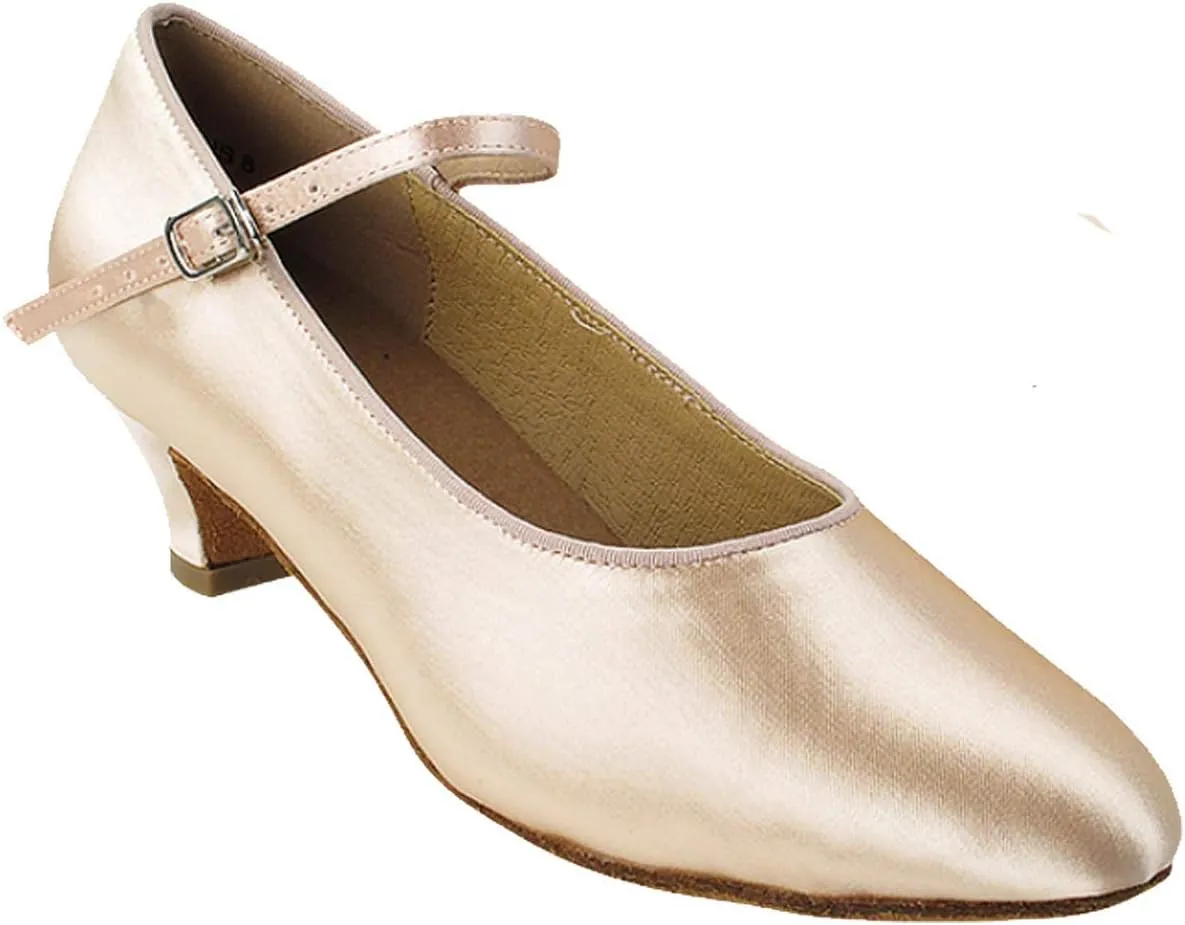 Very Fine Bundle Women's Ballroom Dance Shoes Salsa Latin Practice Shoes Sera5522EB Comfortable Dance Shoes 1.2"