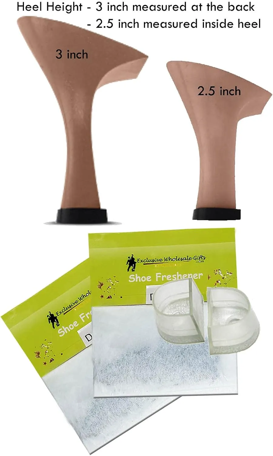 Very Fine Dance Shoes Women's Ballroom Dance Shoes Tango Wedding Salsa Shoes S1008CCEB Comfortable 3" [Bundle of 5]