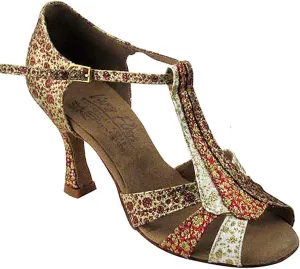 Very Fine Women's Ballroom Dance Shoes Tango Wedding Salsa Shoes S2806EB Comfortable Dance Shoes 3" [Bundle of 5]
