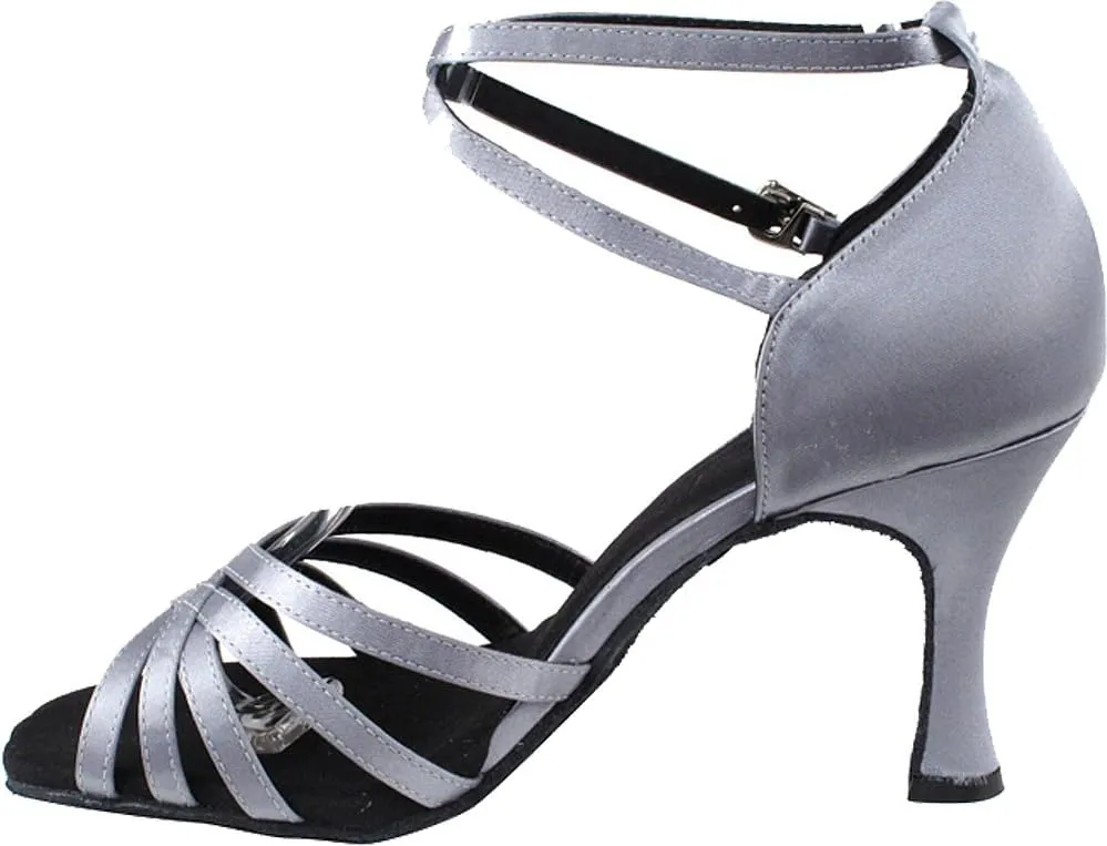 Very Fine Women's Ballroom Dance Shoes Tango Wedding Salsa Shoes Sera2613EB Comfortable Dance Shoes 3"[Bundle of 5]