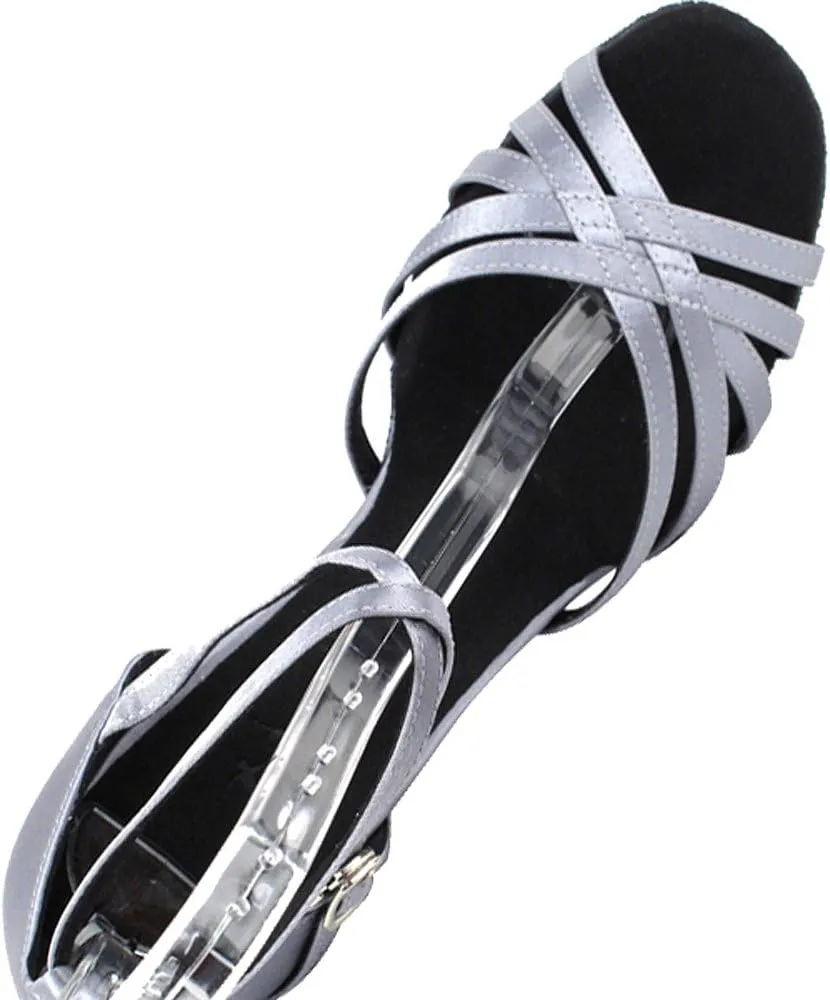 Very Fine Women's Ballroom Dance Shoes Tango Wedding Salsa Shoes Sera2613EB Comfortable Dance Shoes 3"[Bundle of 5]