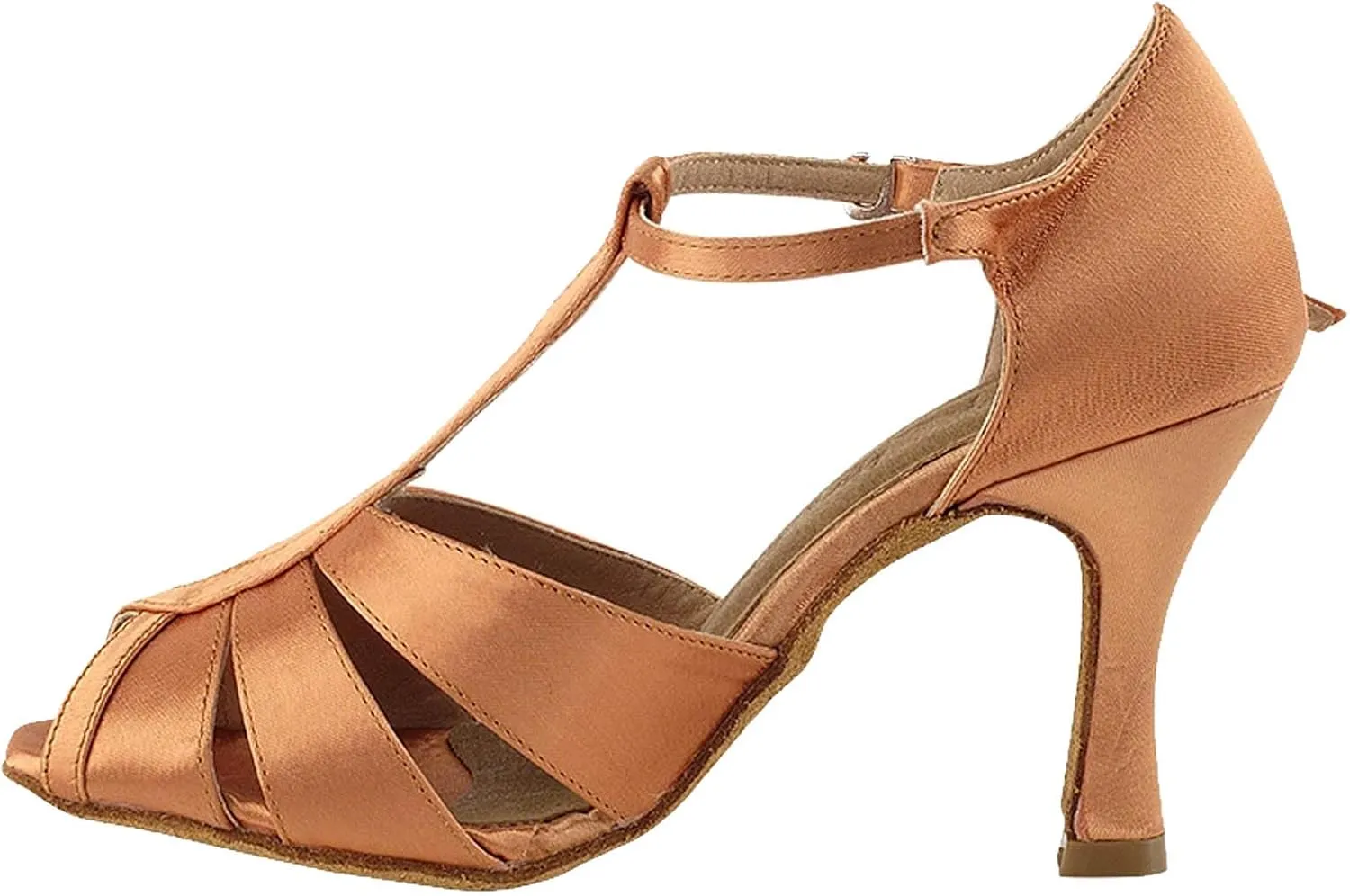 Very Fine Women's Ballroom Dance Shoes Tango Wedding Salsa Shoes Sera7037EB Comfortable Dance Shoes 2.5" [Bundle of 5]