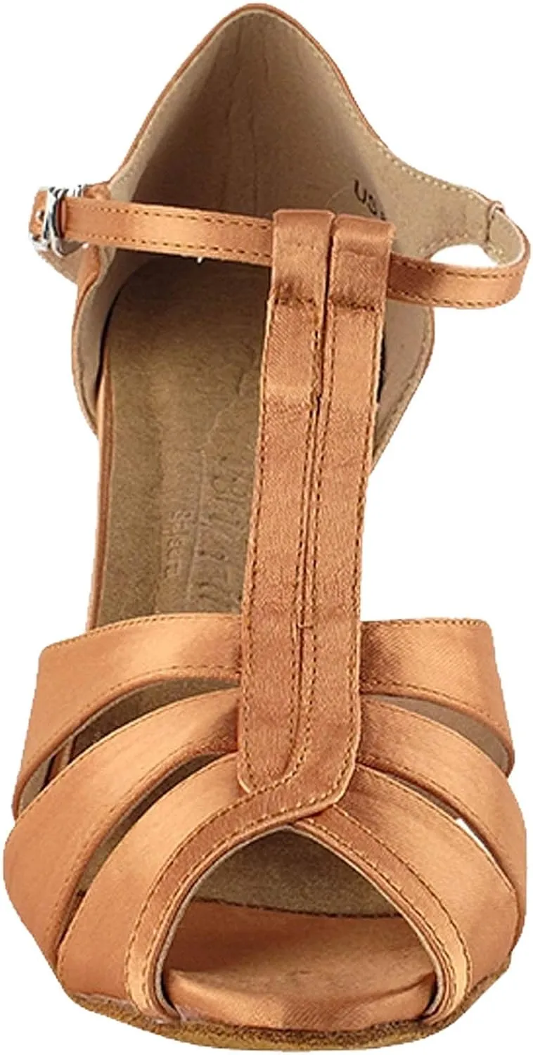 Very Fine Women's Ballroom Dance Shoes Tango Wedding Salsa Shoes Sera7037EB Comfortable Dance Shoes 2.5" [Bundle of 5]