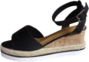 Wedge Sandals for Women 2024 Wedges Toe Platform Womens Sandals Ladies Roman Open Shoes Retro Fashion Women's sandals