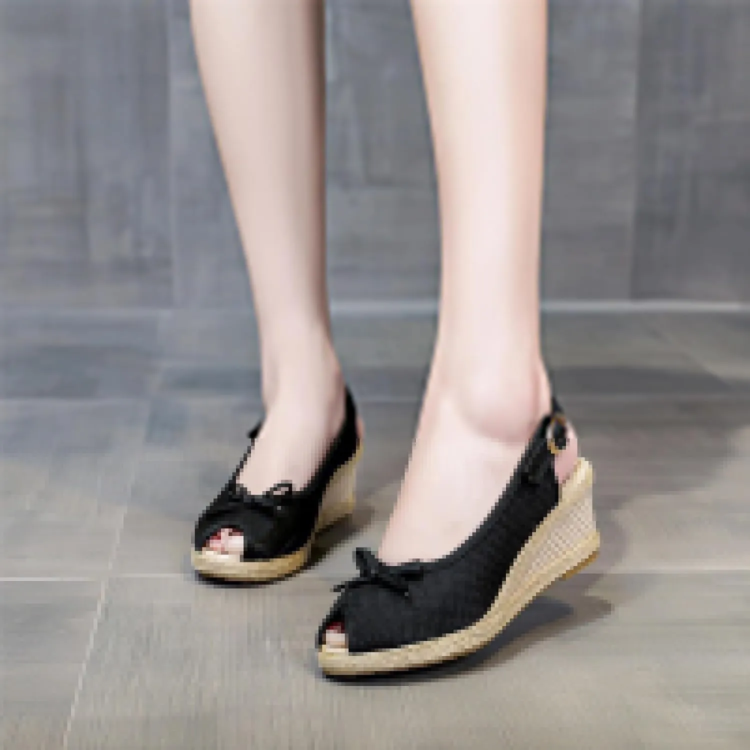 Wedge Sandals for Women Closed Toe Comfortable Summer Platform Summer Beach Bohemia Ankle Strap Causal Outdoor Dressy Shoes Leather Fisherman Sandals Comfort Hollow Arch Support Adjustable