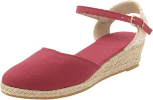 Women Shoes Fashionable Soft Sole Wedge Sandals Classic Thick High Heel Sandals for Women Strapped