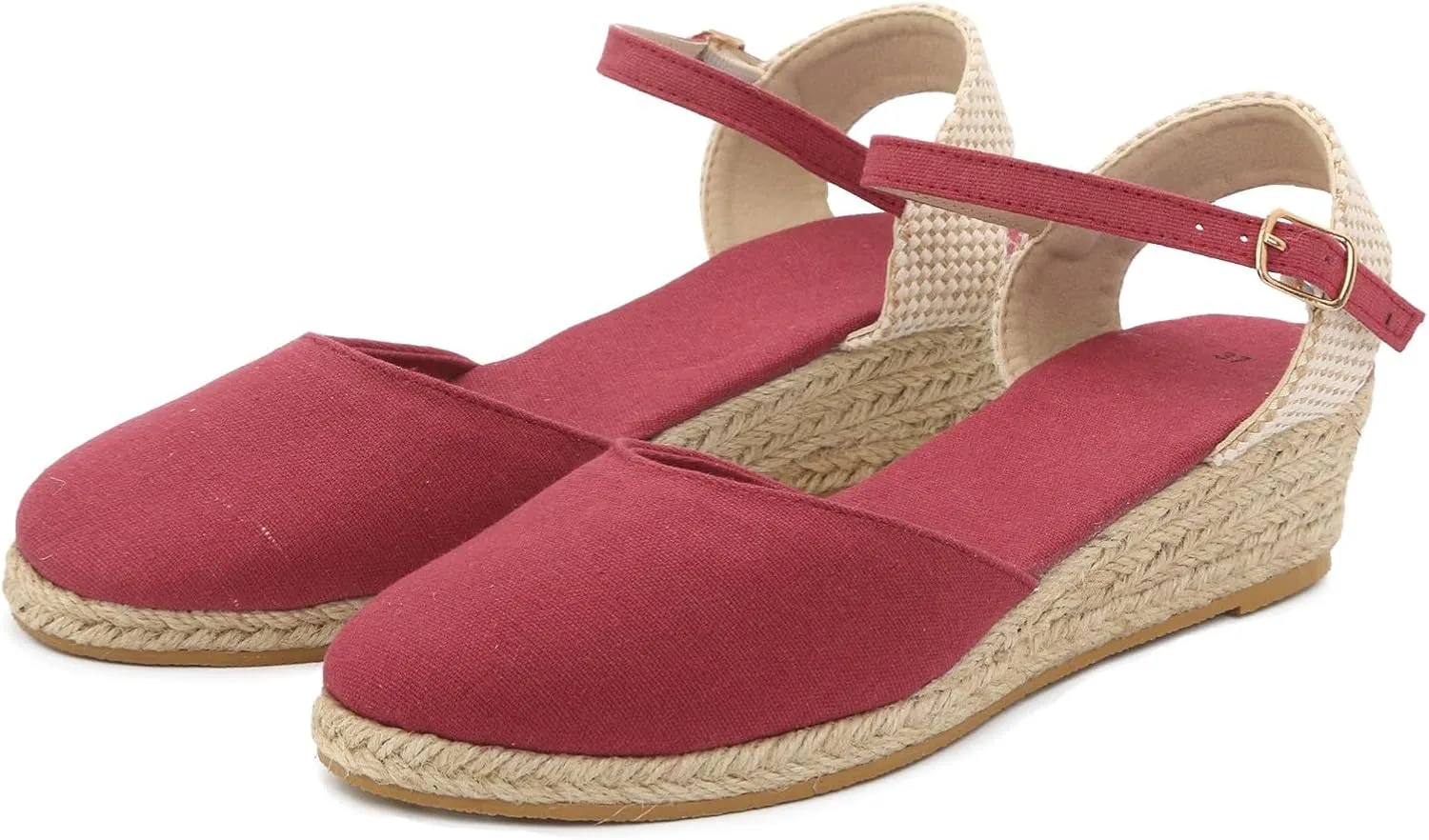 Women Shoes Fashionable Soft Sole Wedge Sandals Classic Thick High Heel Sandals for Women Strapped
