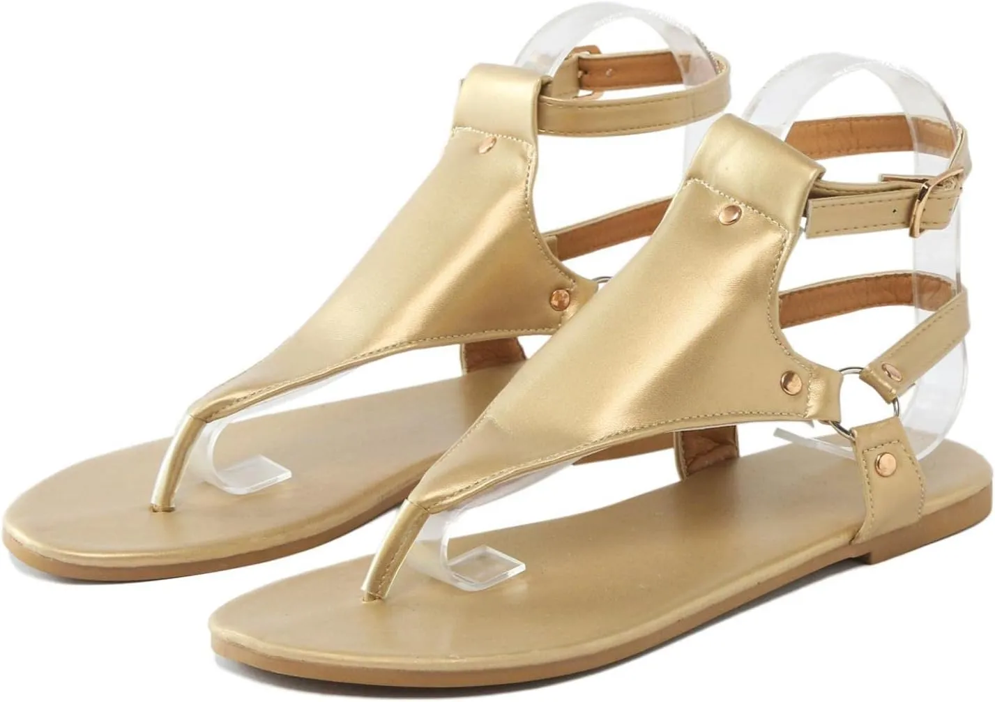 Womens Arch Support Wide Width Dressy Flat Sandals Orthotic Adjustable Thong Flip Flops Shoes Orthopedic Comfortable Summer Beach Walking Sandal Comfort Breathable Outdoor Low Wedges Sandals
