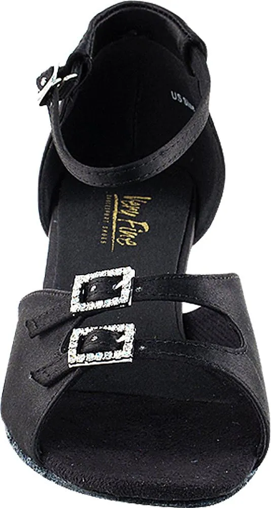 Womens Ballroom Dance Shoes Party Salsa Practice Shoes 1620EB Comfortable -Very Fine 1.3" {Bundle of 5}