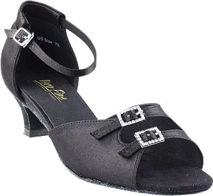 Womens Ballroom Dance Shoes Party Salsa Practice Shoes 1620EB Comfortable -Very Fine 1.3" {Bundle of 5}