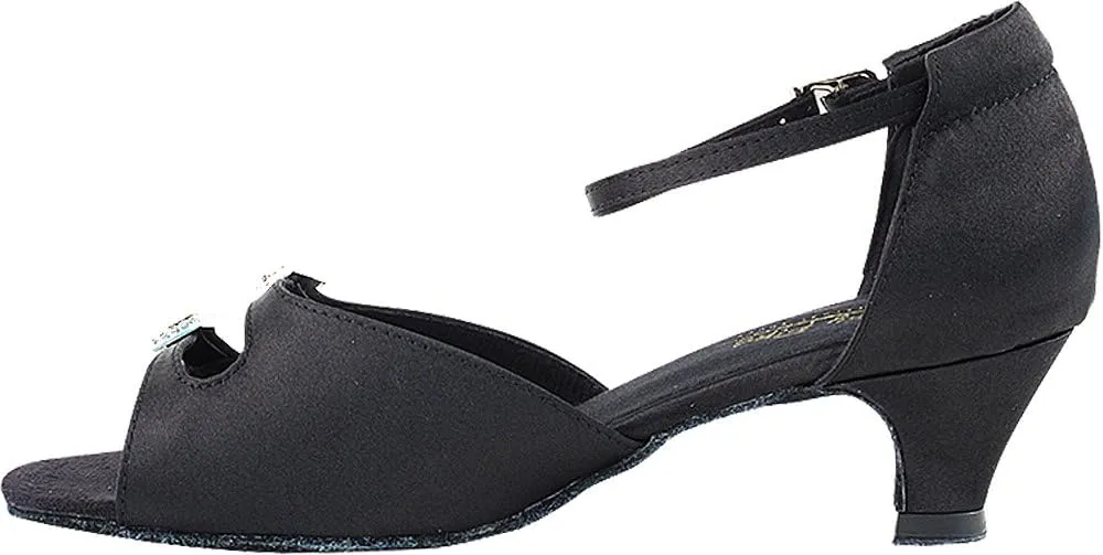 Womens Ballroom Dance Shoes Party Salsa Practice Shoes 1620EB Comfortable -Very Fine 1.3" {Bundle of 5}