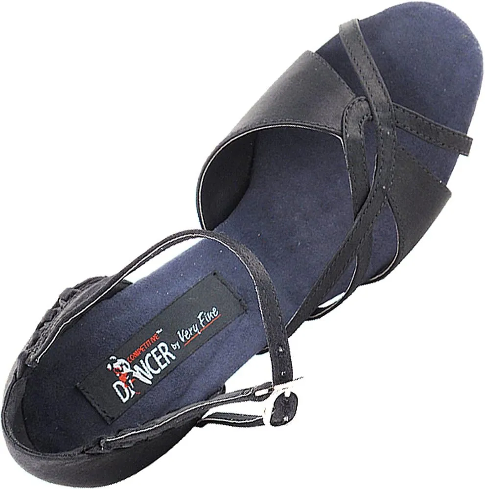 Women's Ballroom Dance Shoes Tango Wedding Salsa Shoes CD2056EB Comfortable-Very Fine 3"[Bundle of 5]