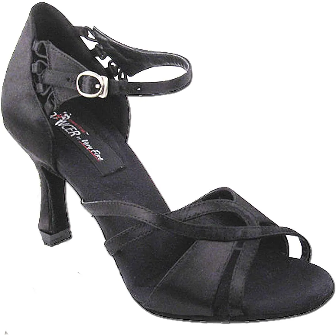 Women's Ballroom Dance Shoes Tango Wedding Salsa Shoes CD2056EB Comfortable-Very Fine 3"[Bundle of 5]