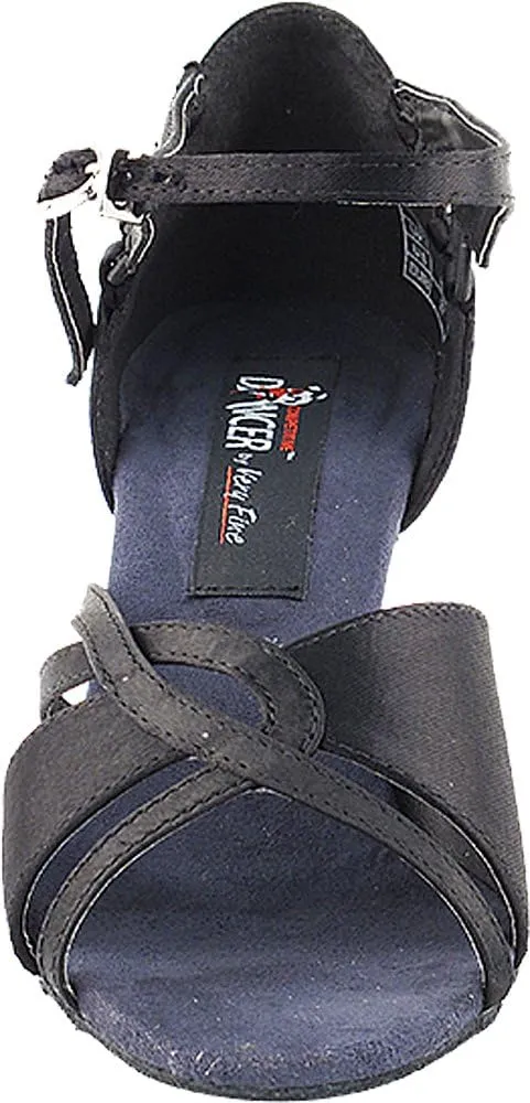 Women's Ballroom Dance Shoes Tango Wedding Salsa Shoes CD2056EB Comfortable-Very Fine 3"[Bundle of 5]