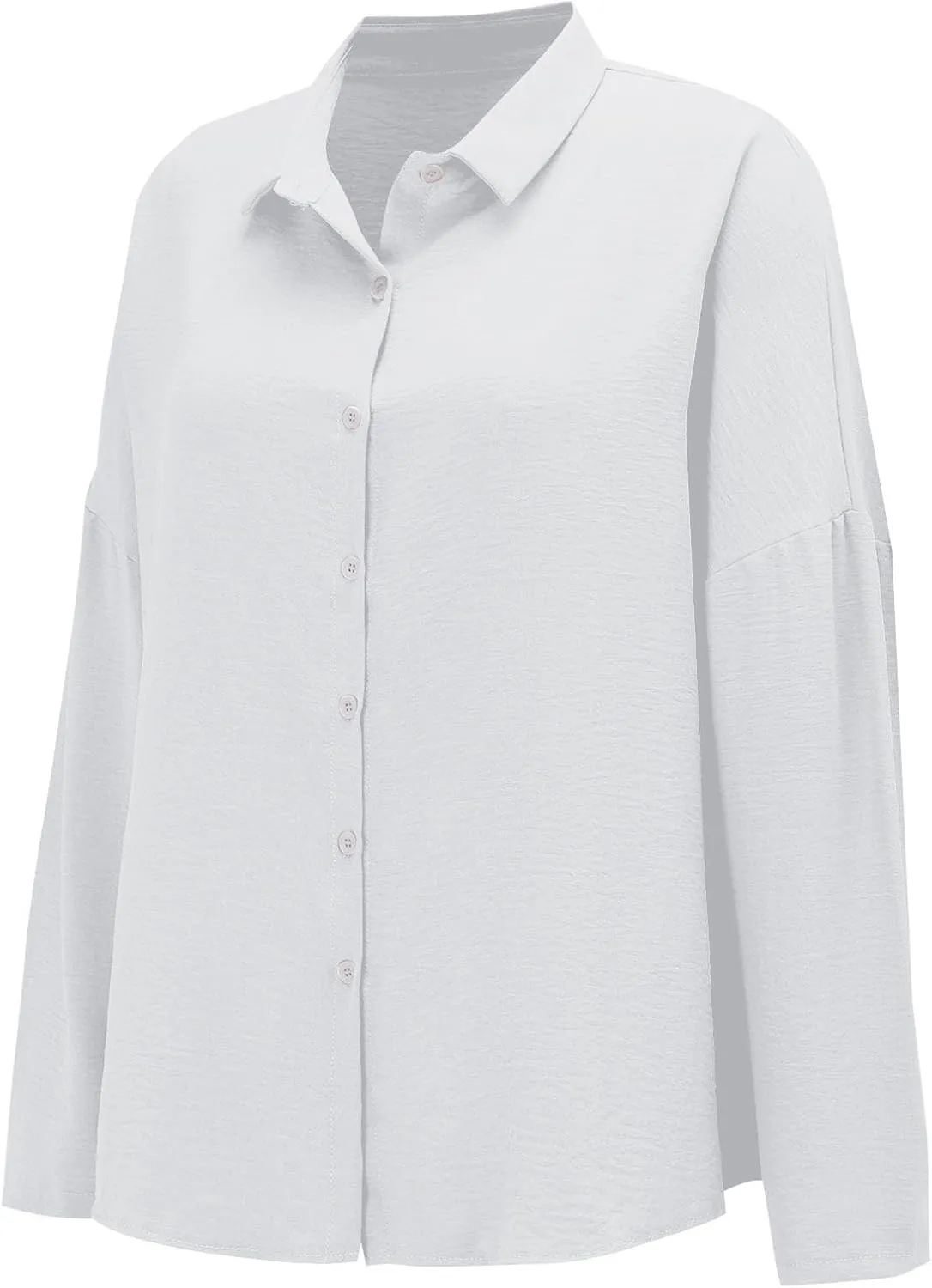 Womens Button Down Shirts Linen Cotton Solid Short Sleeve Blouses V Neck Leisure Top 2025 Summer Oversized Loose