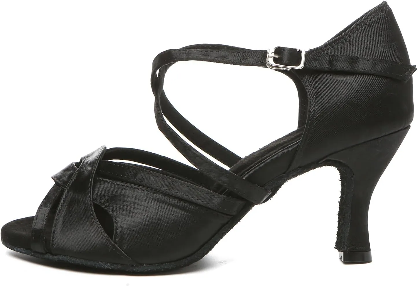 Women's Latin Ballroom Practice Dance Shoes Dance Heels 3 inch,Model L623