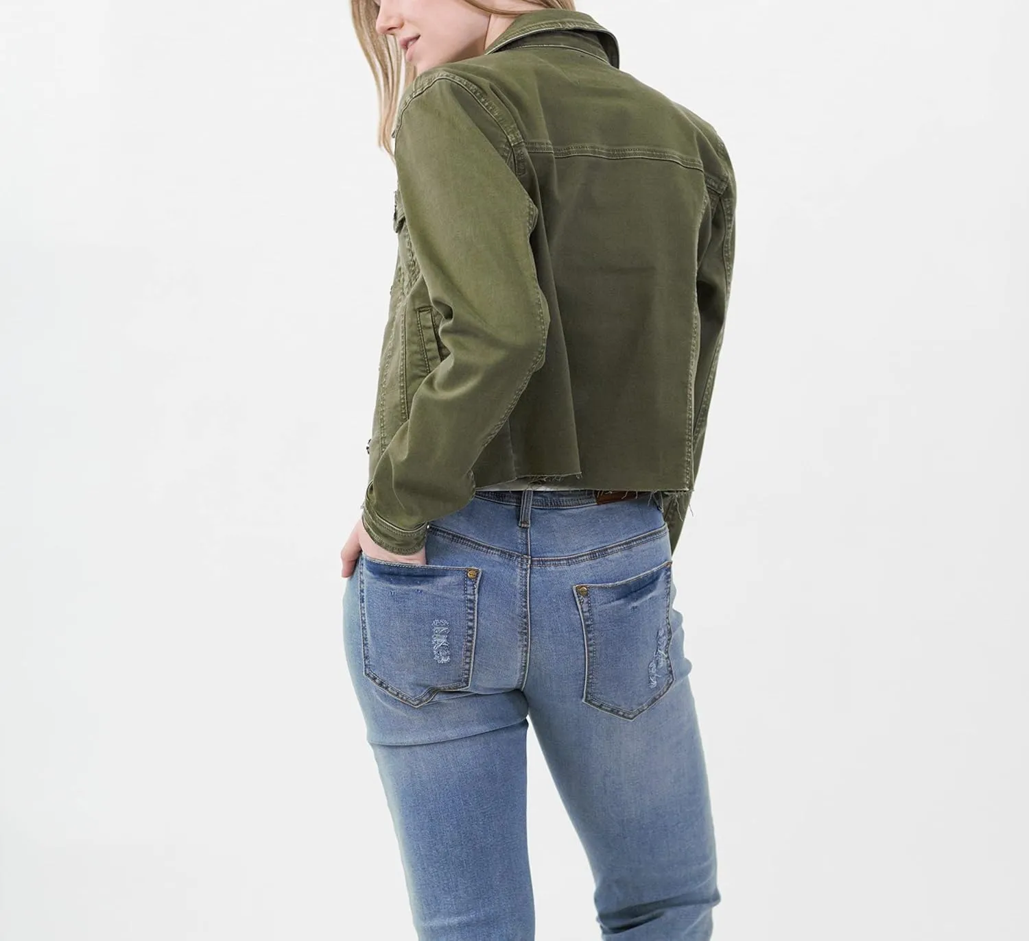 Women's Luxury Clothing Denim Jackets, Comfortable & Stylish Coat