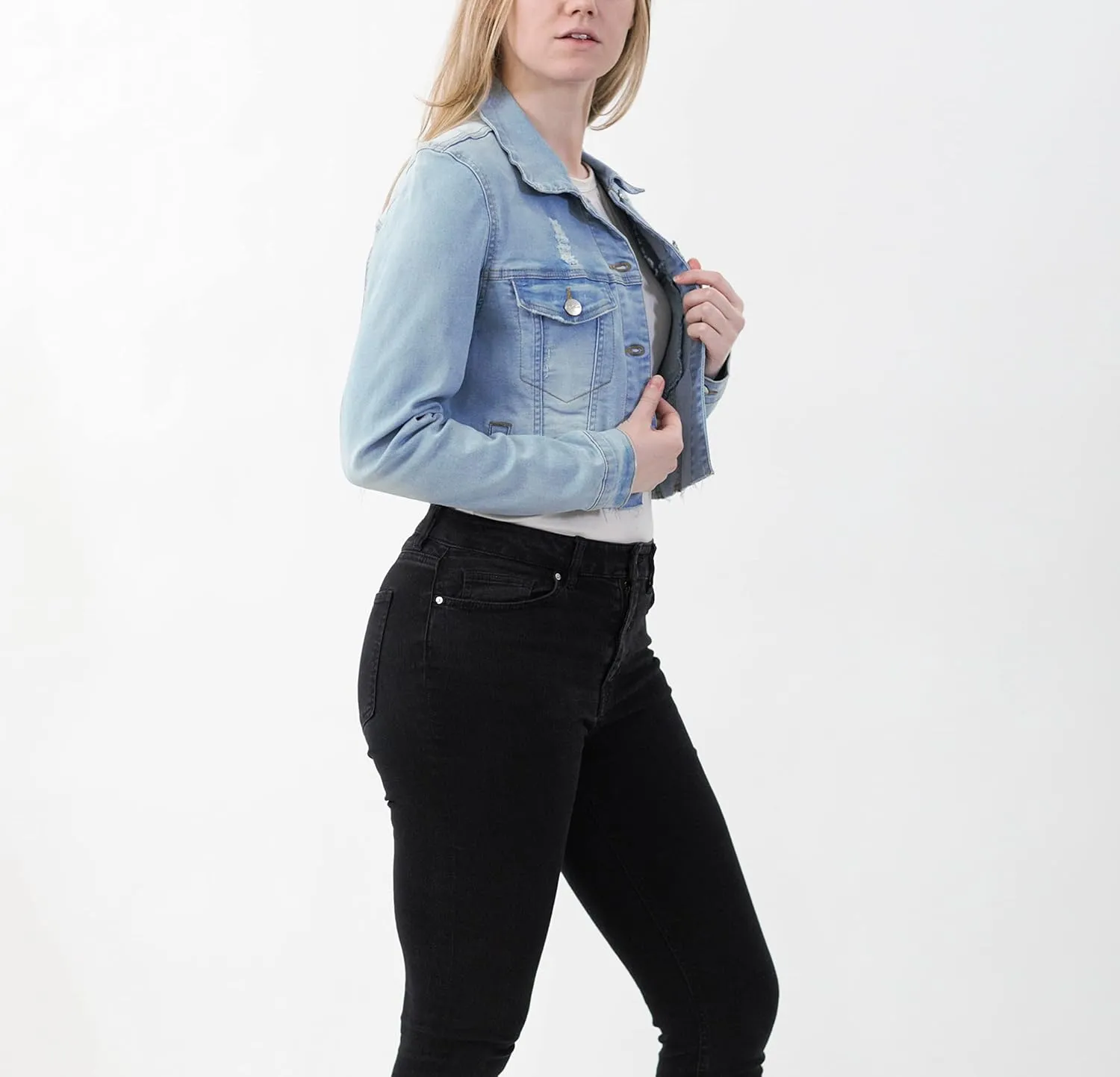 Women's Luxury Clothing Denim Jackets, Comfortable & Stylish Coat