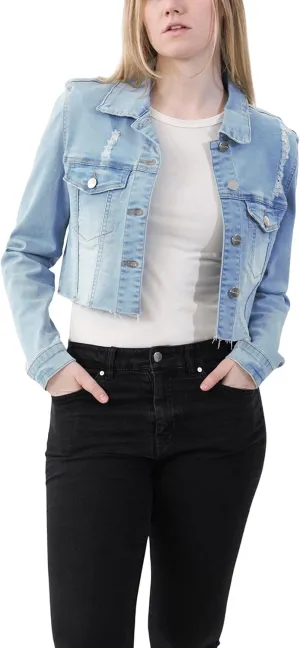 Women's Luxury Clothing Denim Jackets, Comfortable & Stylish Coat