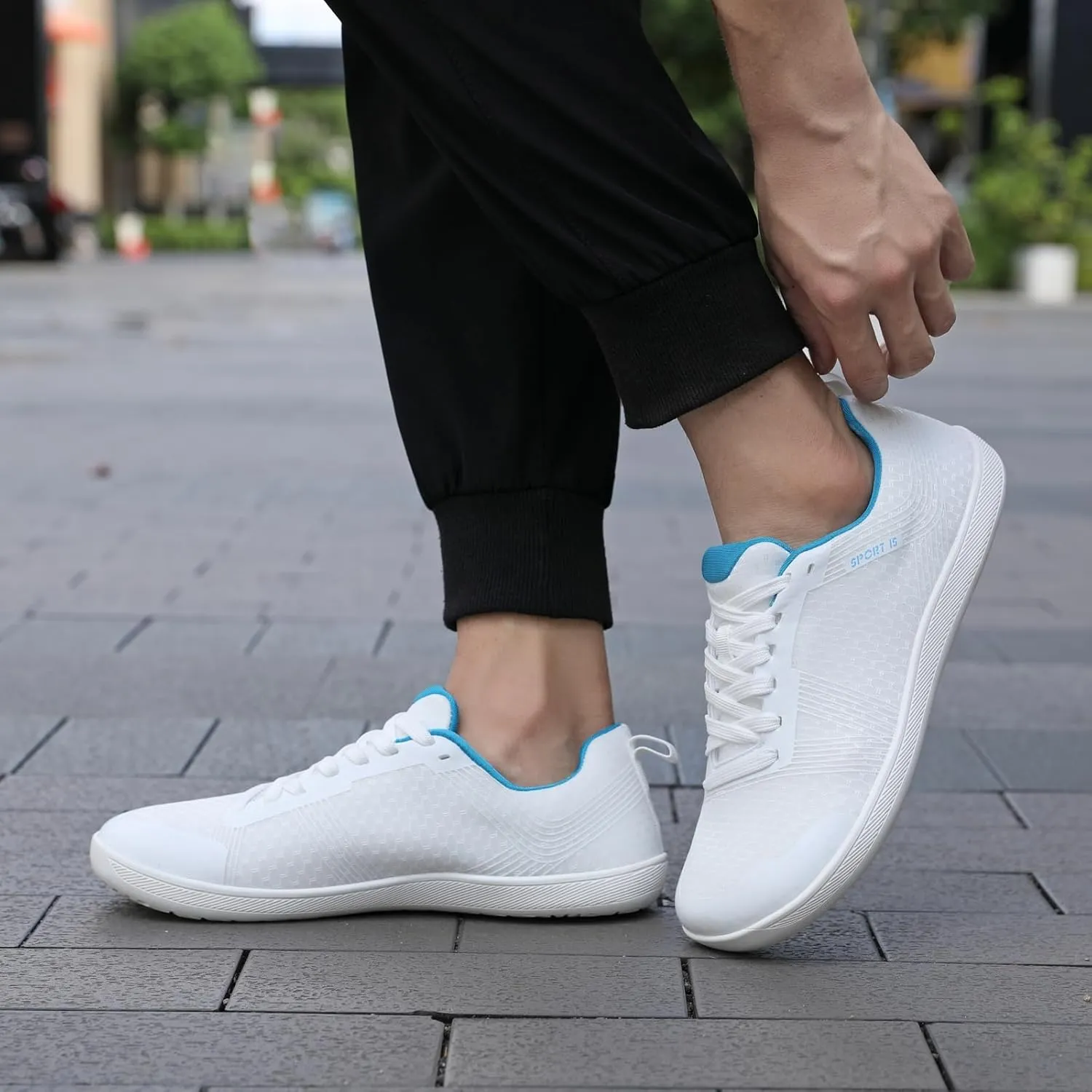 Women's Men's Barefoot Trail-Running Shoes Wide Toe-Box Zero-Drop Sole Optimal Traction Transitional Shoe Beginners Lifestyle Inspired Minimalist Toe Breathable Sneakers Box Grounded Footwear