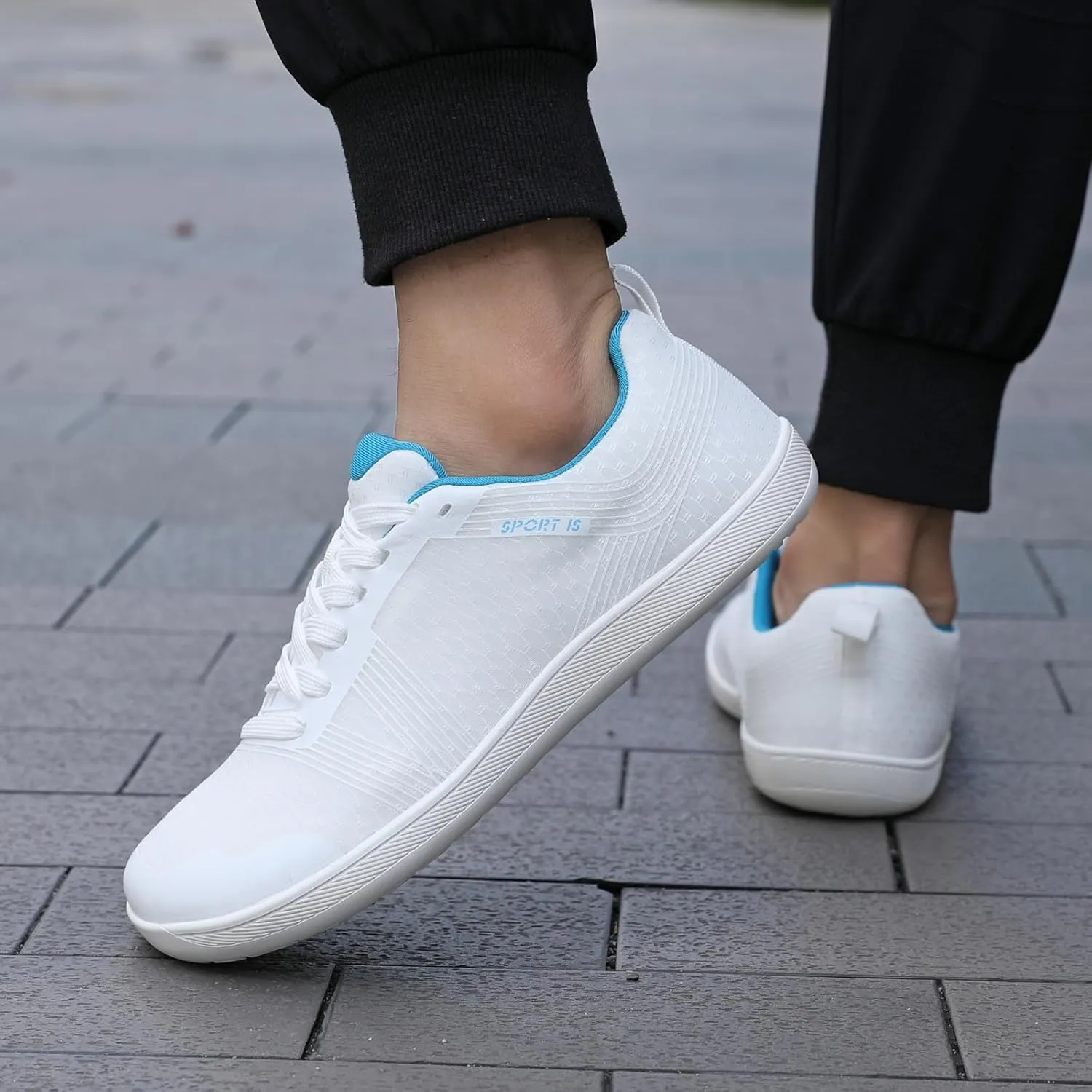 Women's Men's Barefoot Trail-Running Shoes Wide Toe-Box Zero-Drop Sole Optimal Traction Transitional Shoe Beginners Lifestyle Inspired Minimalist Toe Breathable Sneakers Box Grounded Footwear