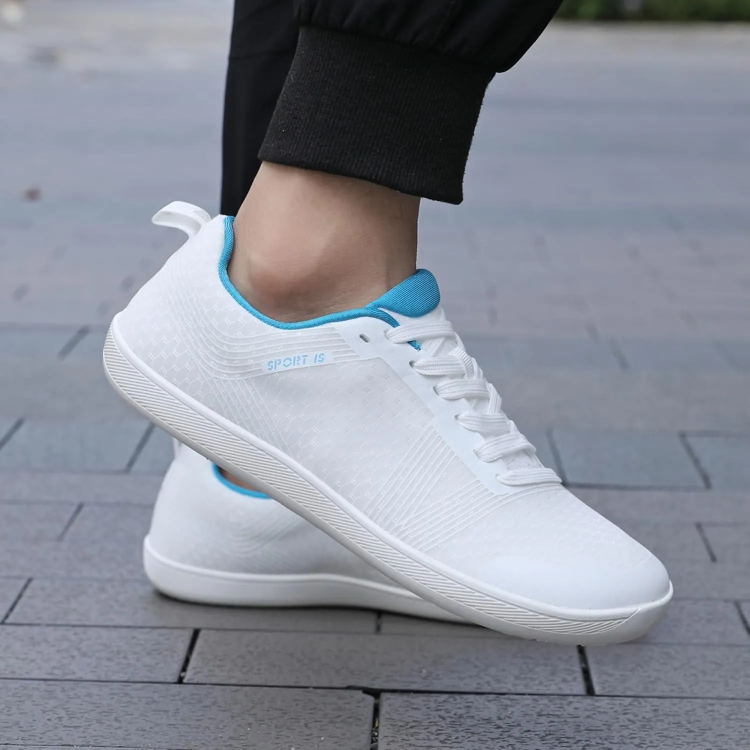 Women's Men's Barefoot Trail-Running Shoes Wide Toe-Box Zero-Drop Sole Optimal Traction Transitional Shoe Beginners Lifestyle Inspired Minimalist Toe Breathable Sneakers Box Grounded Footwear