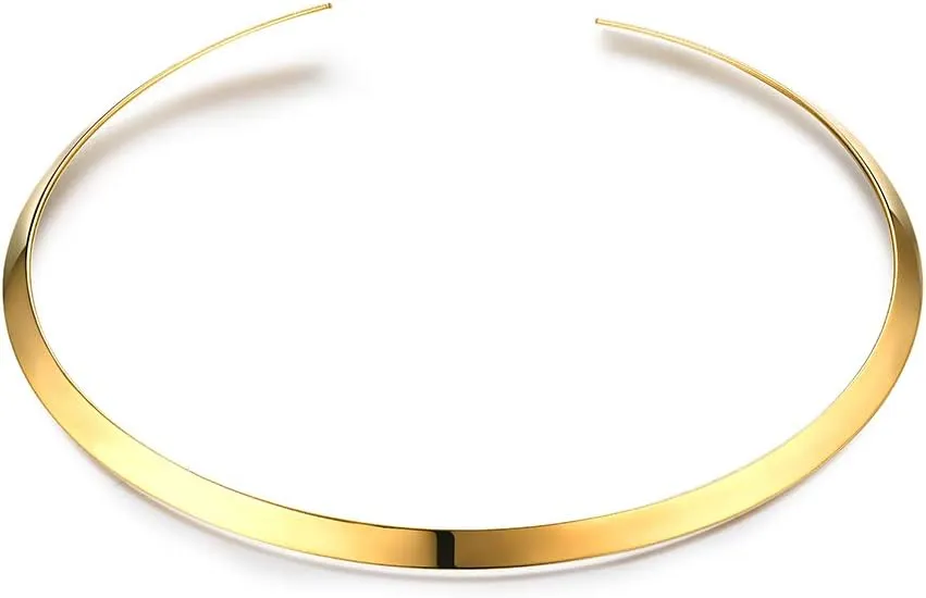 Women's Open Choker Necklace Stainless Steel Necklace Collar Jewelry Formal Or Casual Necklace Jewelry
