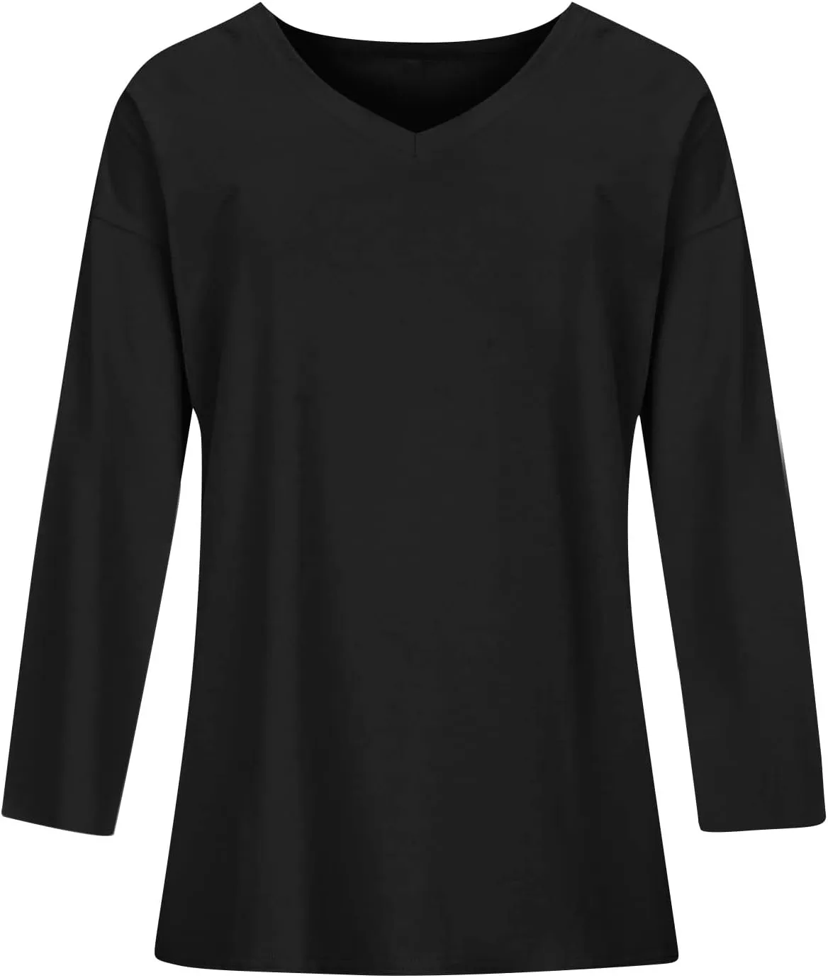 Womens Plus Size Tops Fall Striped Tunic Graphic Western Shirts Long Sleeve Vneck Work Tops Winter Cotton Sweatshirts