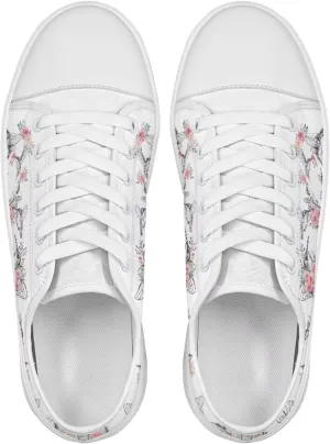 Women's Slip On Canvas Sneaker Low Top Casual Walking Shoes Lady Comfort Fashion Tennis Sneakers